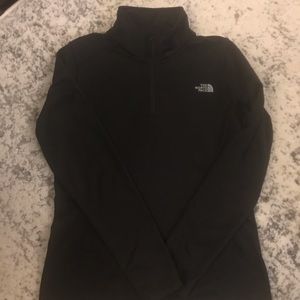 North Face Women’s Black Quarter Zip, S